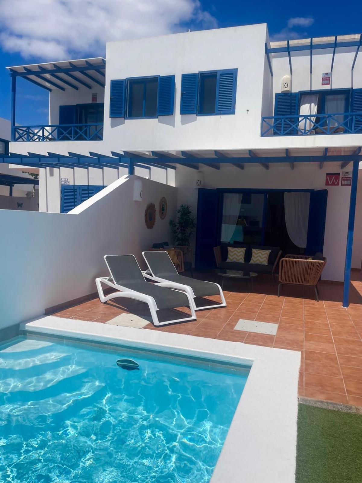 Villa Optimist Rubicon Piscina Climatizable, Frente Al Mar Playa Blanca  Eksteriør bilde